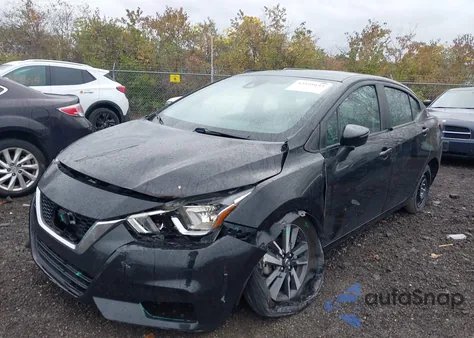 2021 Nissan Versa Sv Xtronic Cvt from USA, damaged, VIN 3N1CN8EV3ML884156